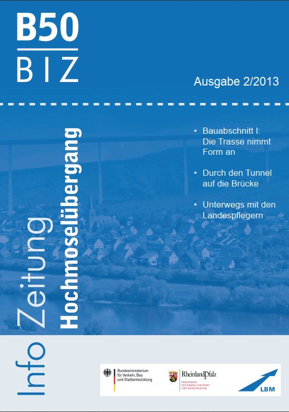 Cover Baustelleninformationszeitung 2