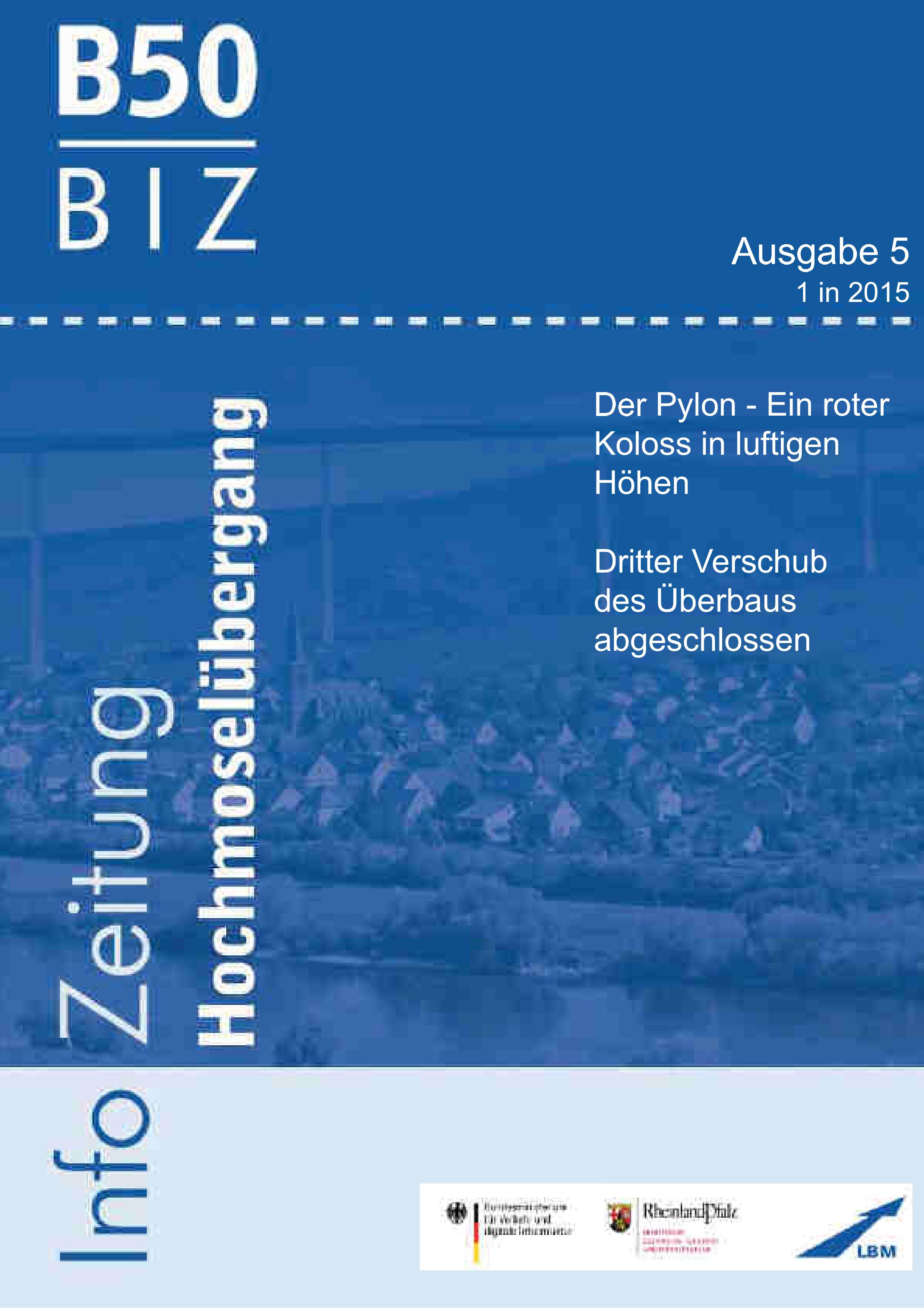 Cover Baustelleninformationszeitung 5